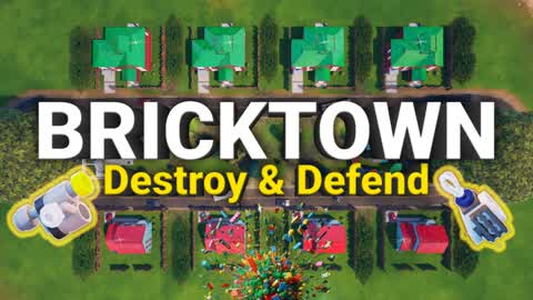 BRICK TOWN 🧱 DESTROY & DEFEND