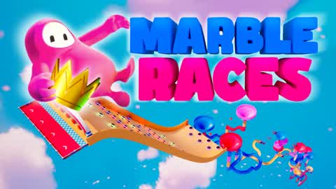 🏁Marble Races🏁 Fall Guys 👑