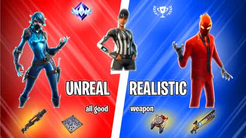REALISTIC 1V1 UNREAL ONLY