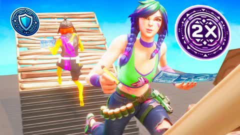 フォートナイト 🦑 OCTO PARKOUR 350+ LEVELS 🦑 2682-8977-3833 by alello
