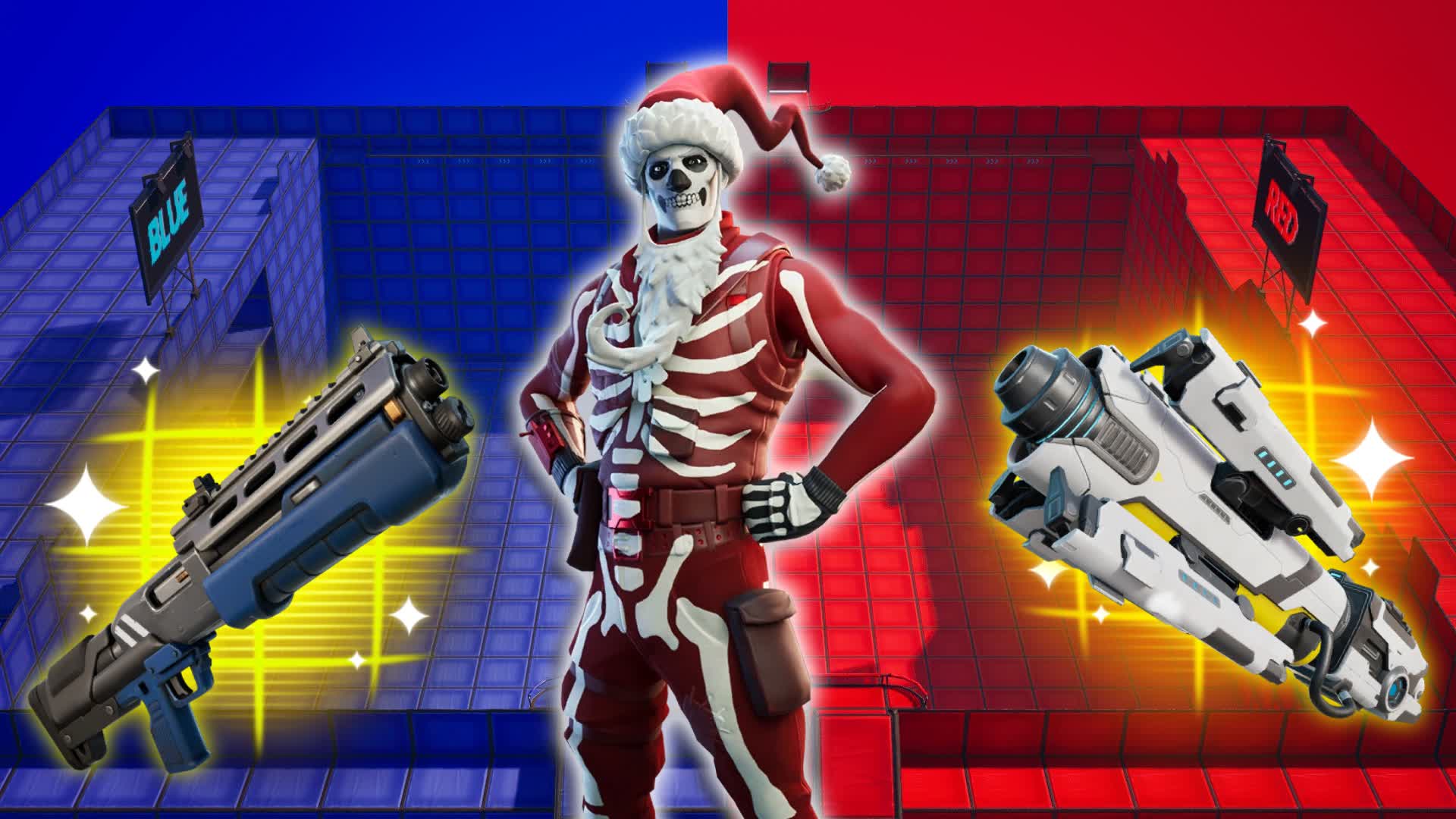 ⭐ WINTER CHAOS 🔴RED VS BLUE 🔵