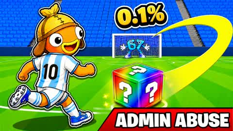 SCORE A LUCKY BLOCK