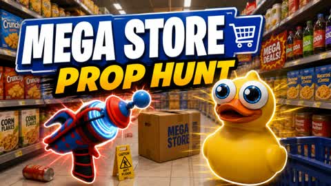 Mega Store Prop Hunt 🛒 Supermarket Mall