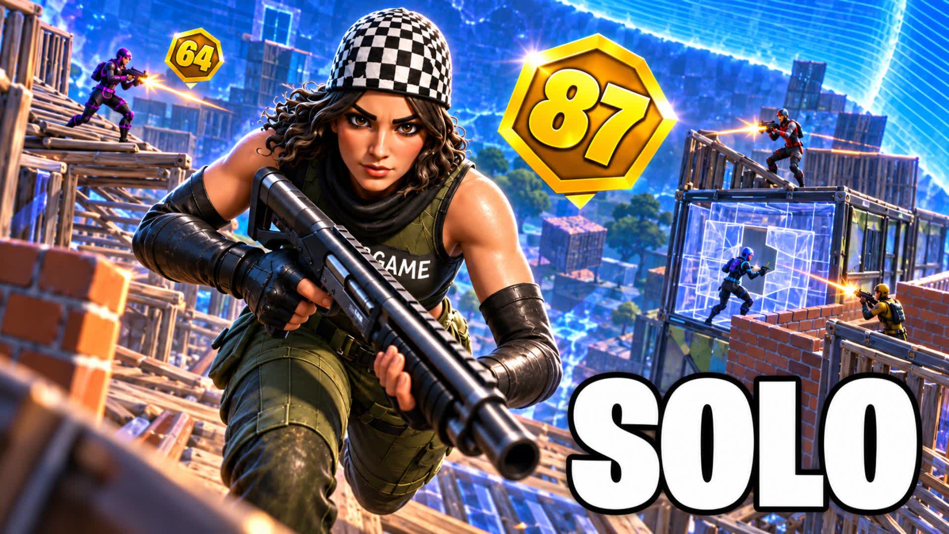 50 PLAYER SOLO CUP ZONE WARS [ENDGAME]