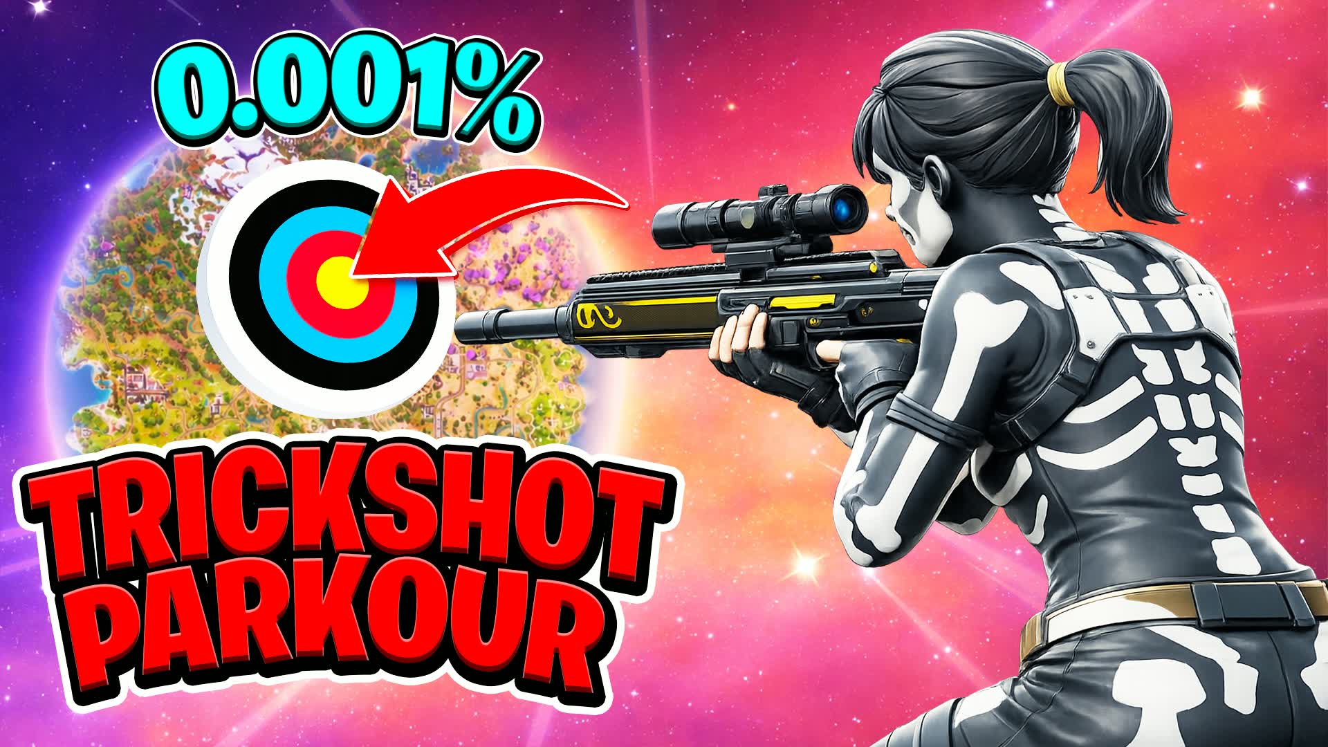 ULTIMATE  TRICKSHOT PARKOUR🎯60+ LEVELS