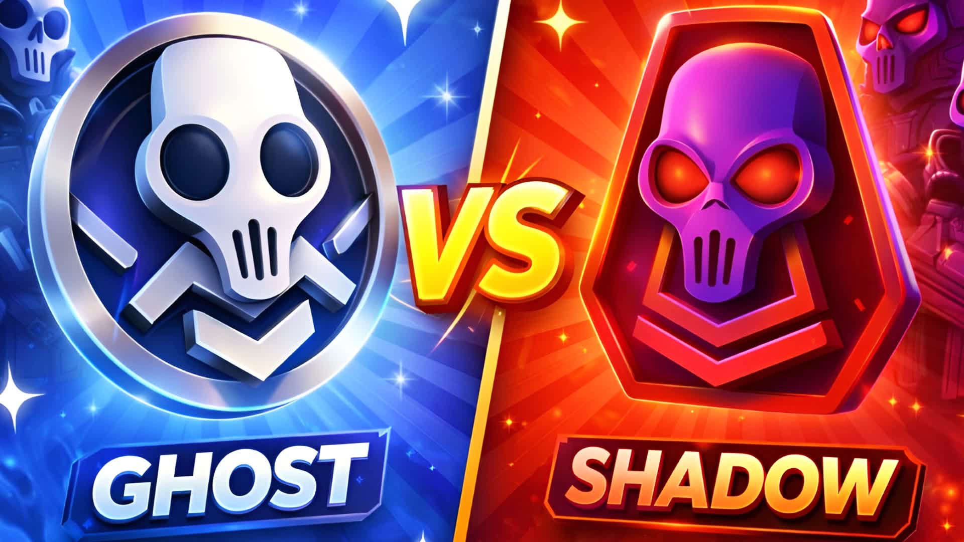 شبح ضد ظل  المعرقين PRO GHOST VS SHADOW