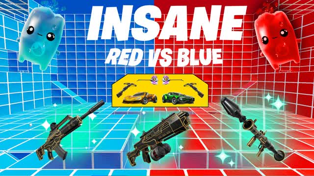 INSANE RED VS BLUE 🔴🔵