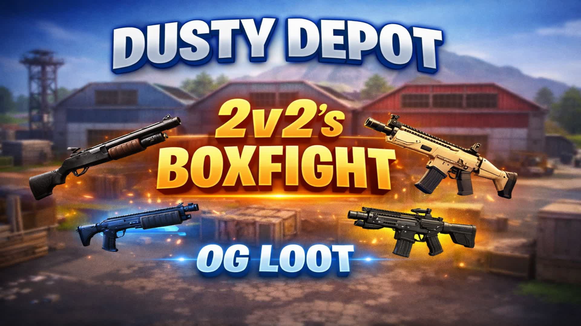 🏭ダスティ・デポの2対2ボックスファイト🏭