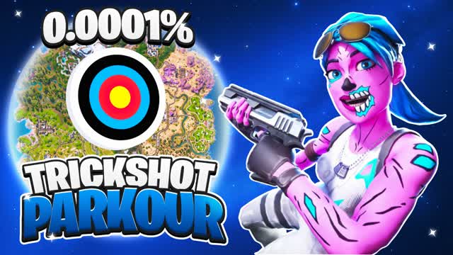 CRAZY TRICKSHOT PARKOUR🎯60+ LEVELS