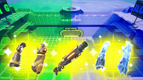MAXIMUM GREEN VS BLUE
