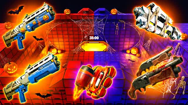 HALLOWEEN 🎃MEGA RED VS BLUE🔴🔵