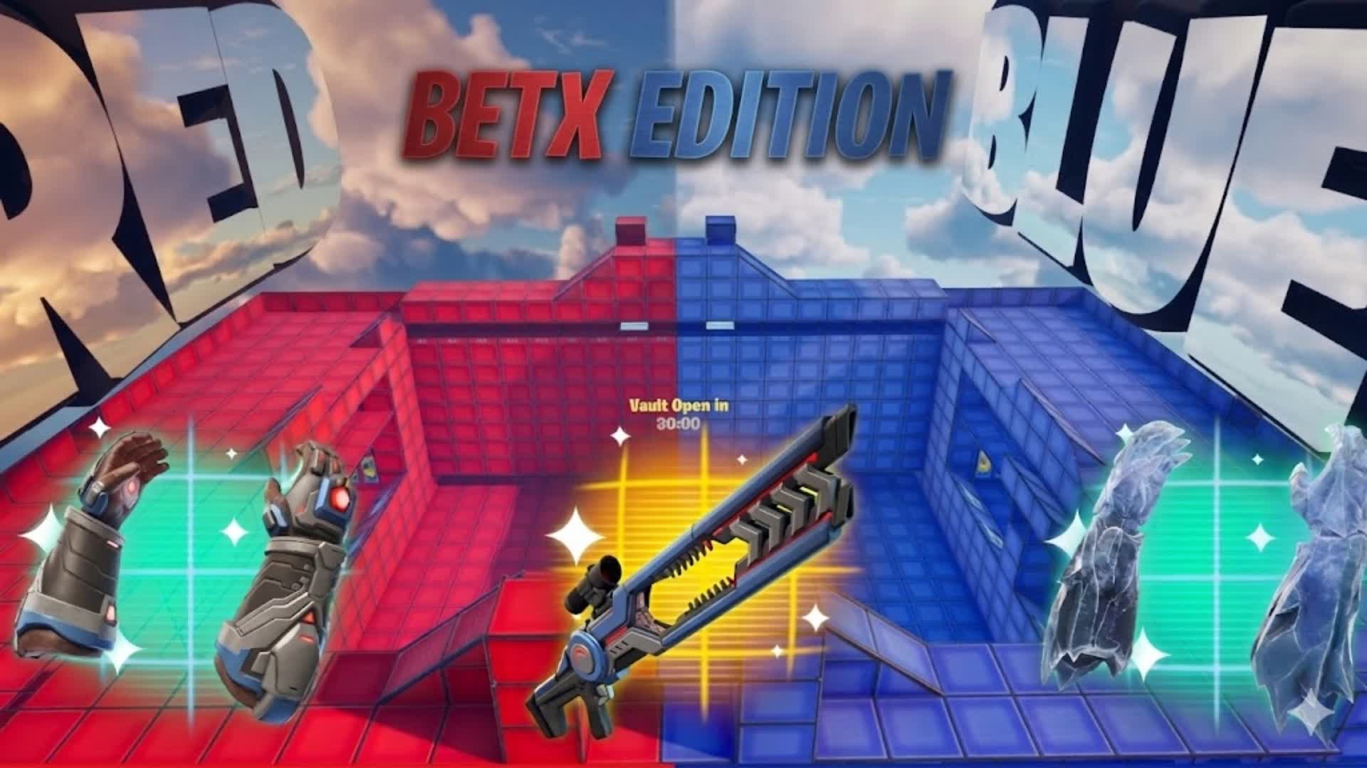MEGA RED VS BLUE | ALL GUNS
