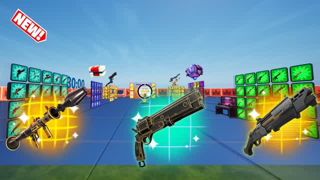ALL WEAPONS PIT FFA [TIKTOK EVERY GUN]