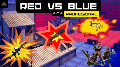 Red vs Blue Profesional 2c2