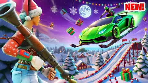 ROCKET VS CARS  CHRISTMAS