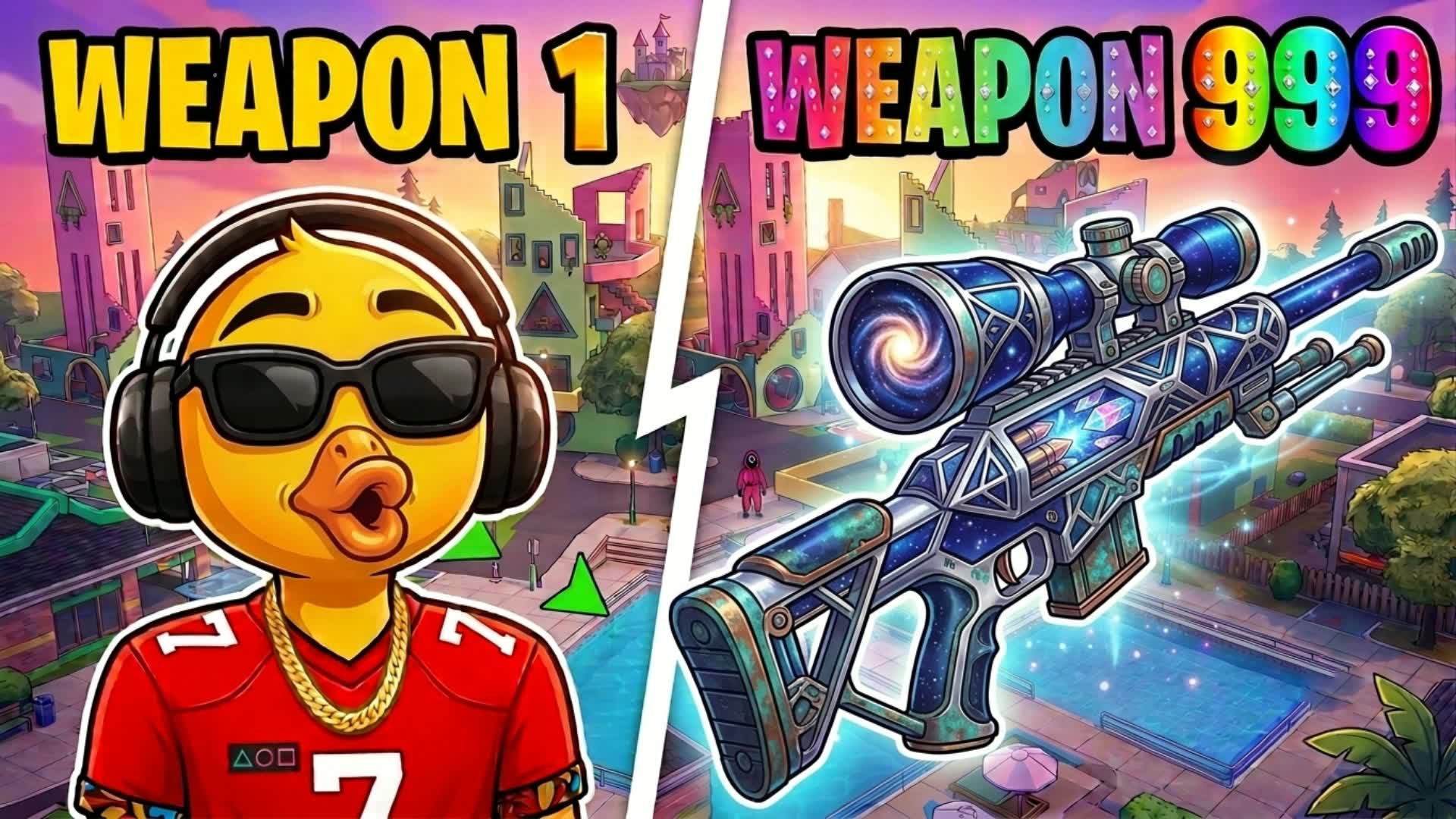 ♾️ SQUID GUN GAME 🦑 ONE SHOT