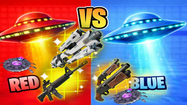 RED VS BLUE espacial