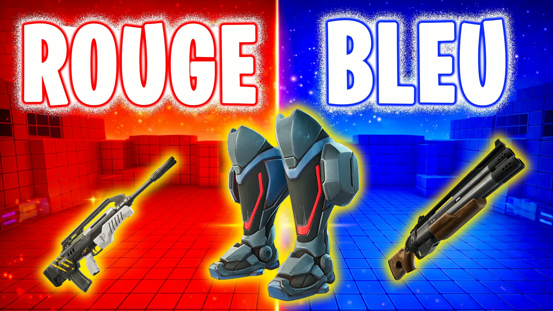 Rouge vs Bleu 🔴🔵