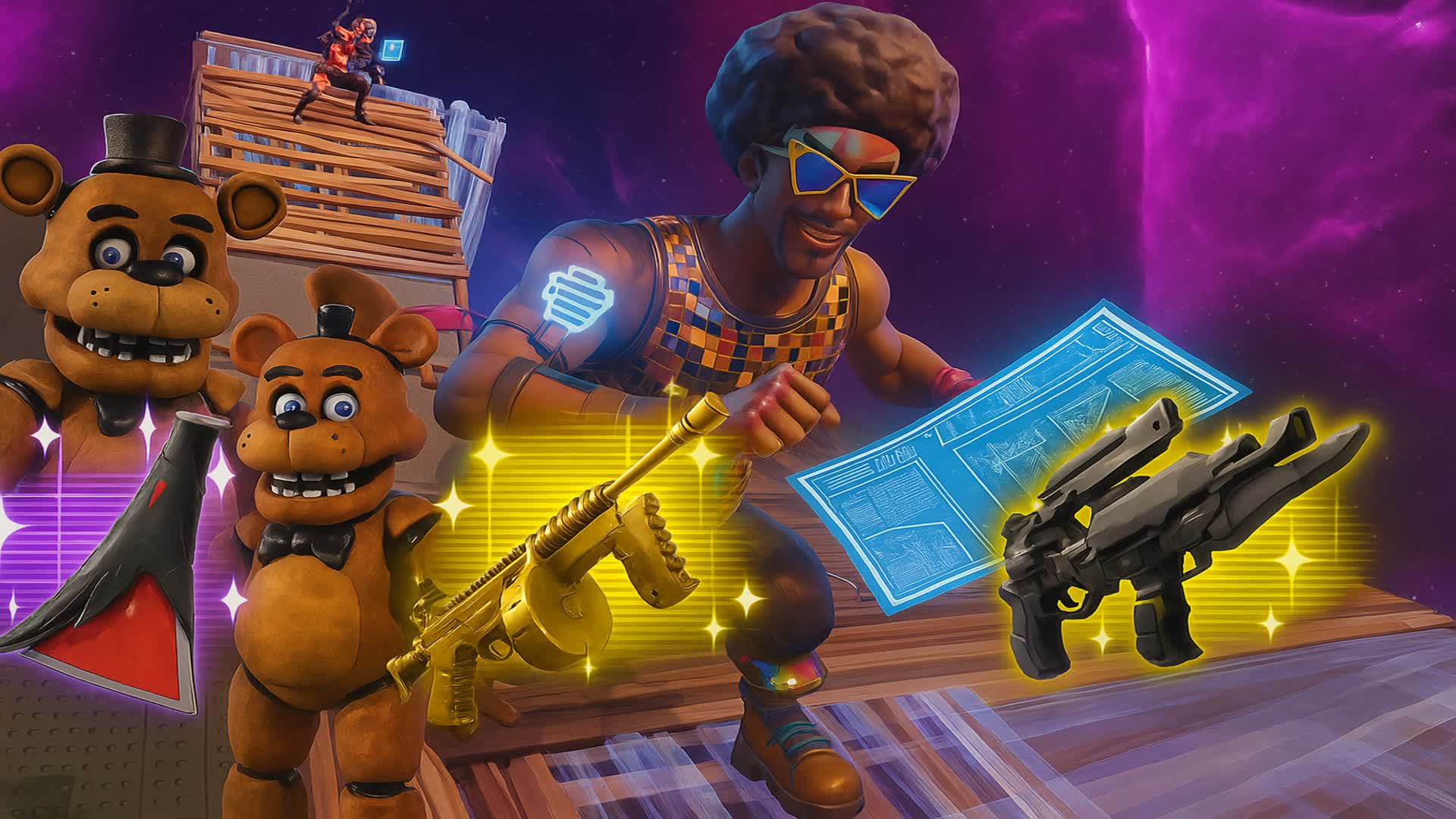 1V1 MAP FNAF🐻