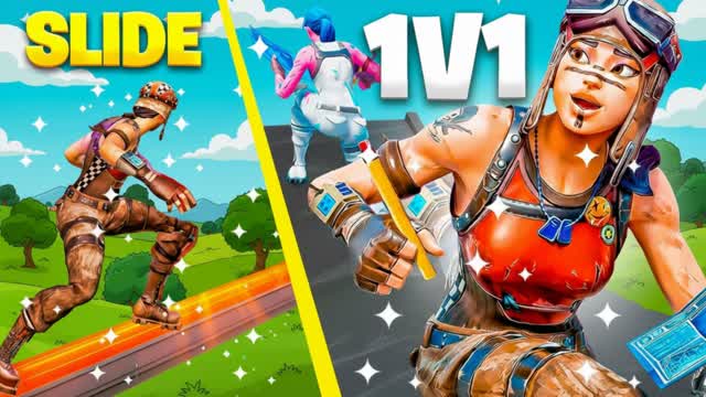 SUPER SLIDE 1V1 - MAP INFINITE ALL GUNS