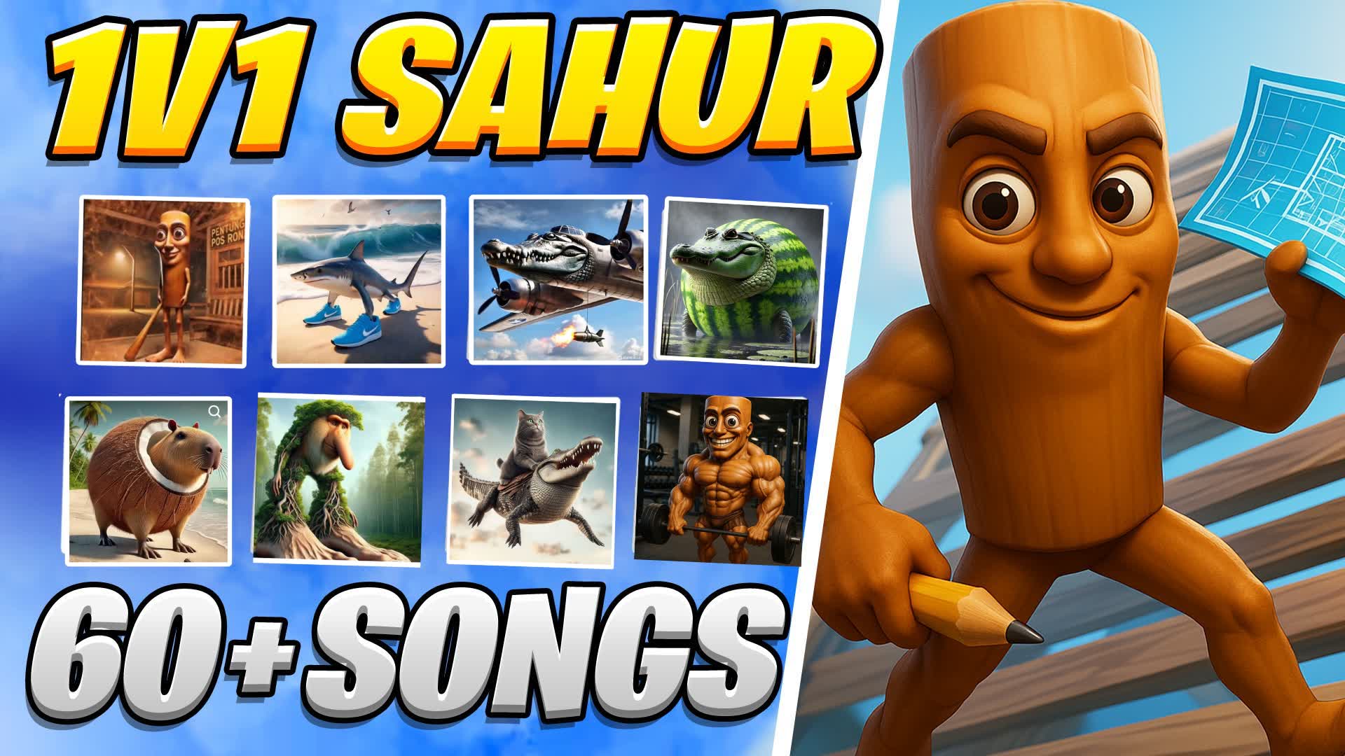 1v1 SAHUR ! 10+ MEME