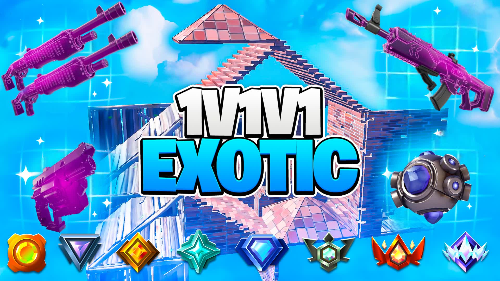 1V1V1 ZONE WARS EXOTIC RELOAD 1V1