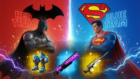BATMAN VS SUPERMAN - RED VS BLUE 🔴🔵