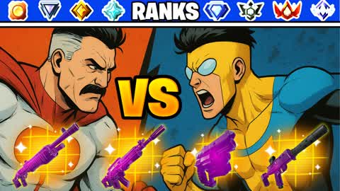 💥 OMNI MAN vs INVENCIBLE RANKED 🔥