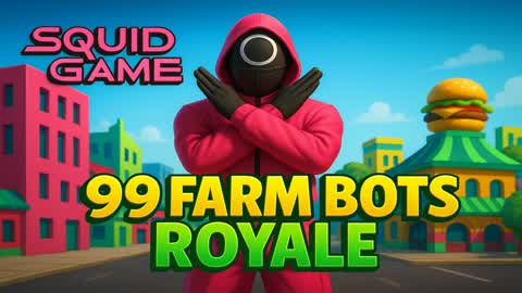 Squid Game 99 Farm Bot Royale