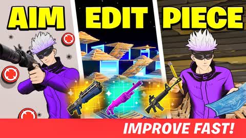 🎯EDIT AIM PIECE CONTROL & 1V1 PRACTICE