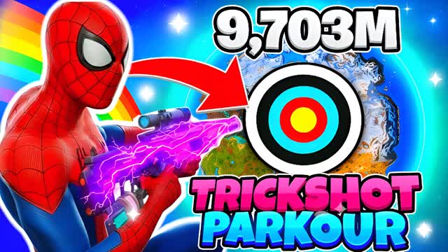 SUPER SQUID TRICKSHOT PARKOUR 🎯 EASY