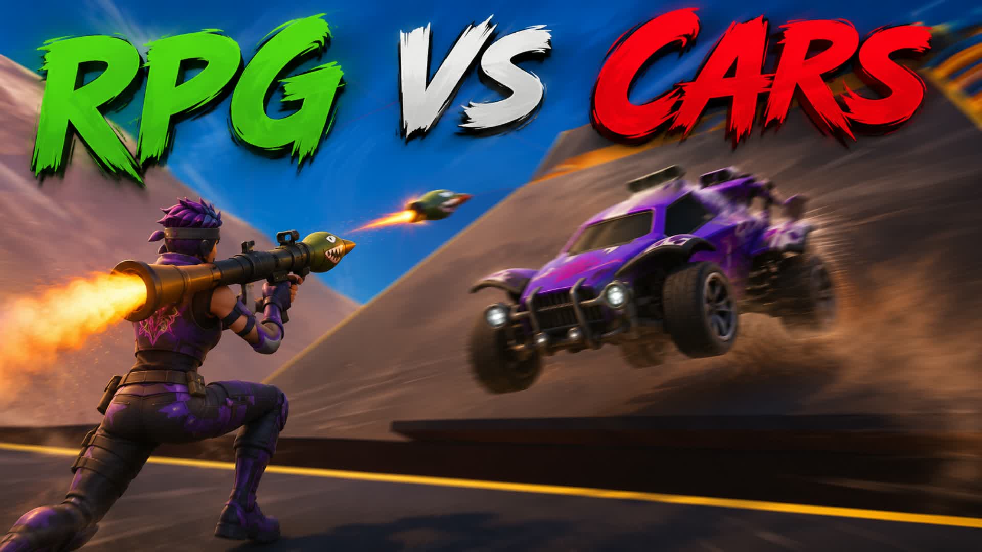 🚀 RPG VS CARS! 💥 VEHICLE CRASH&ACTION!