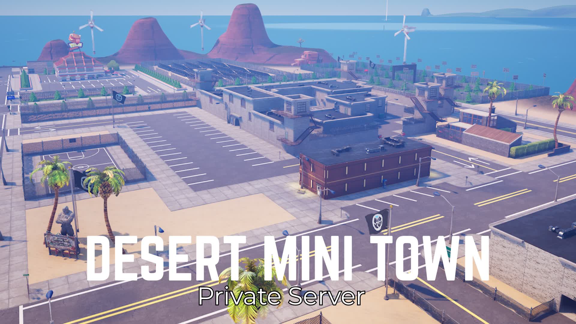 Desert Mini Town (Private Server)
