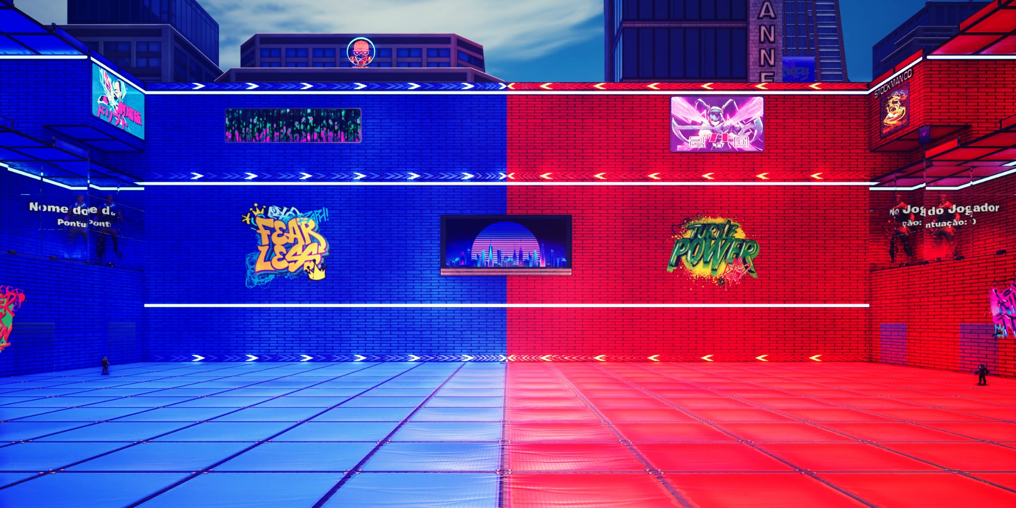 Turtle Force Red vs Blue