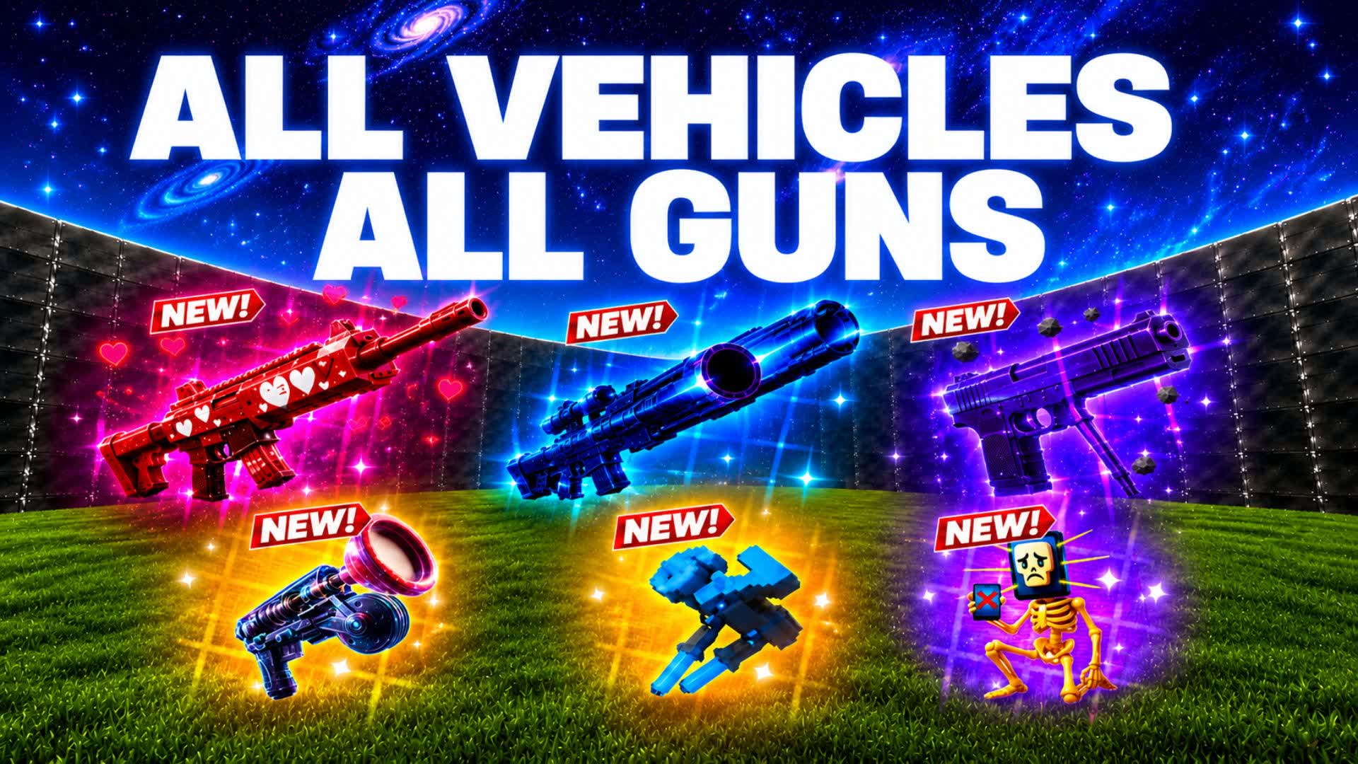 1V1 ALL GUNS & VEHICLES