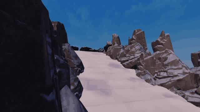 Slide down The Alpine❄️🗻