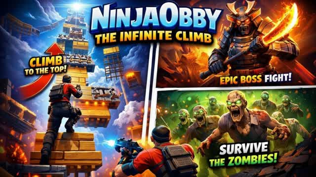 NinjaObby- Infinite Climb