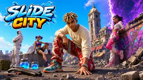 🔫 SLIDE CITY TILTED ZONE WARS 🔫