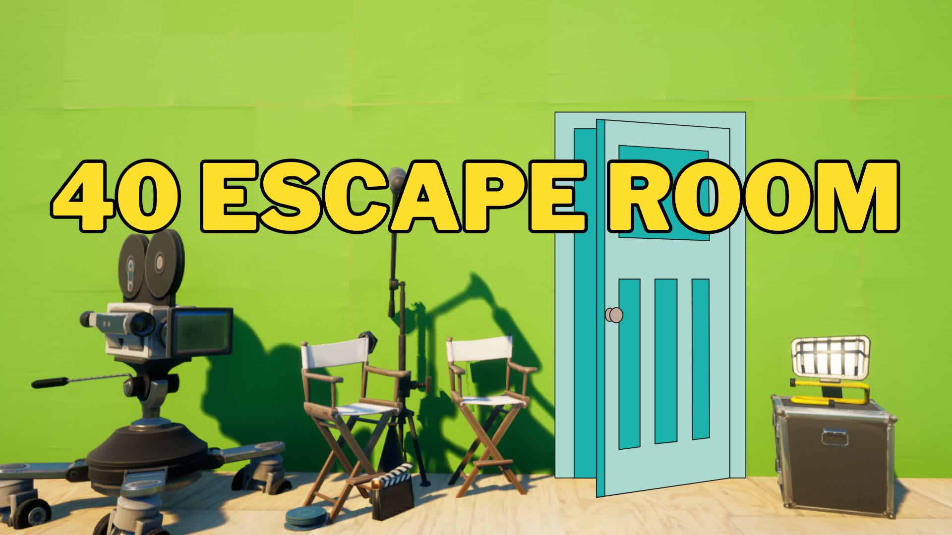 40 LEVELS ESCAPE ROOM 🎥 138620888372 by rypekk Fortnite Creative
