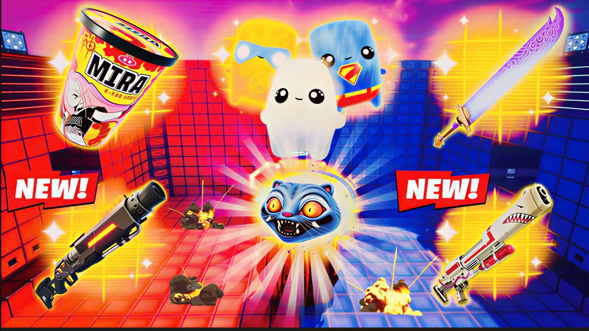 Red vs Blue 🔴🔵 - Action Arena 💥