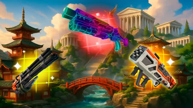 ⚔️Олимп ниндзя, GunGame🔫