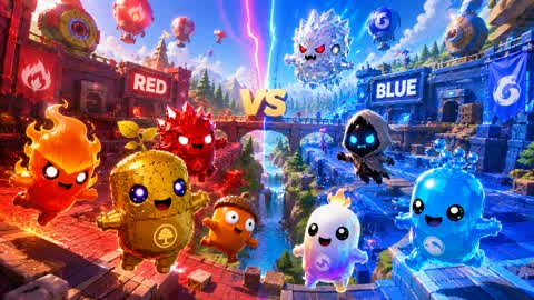 🔥 RED vs 🔵 BLUE Epic Battles 🏆