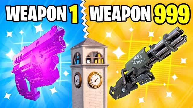 TILTED TOWERS GUN GAME ONE SHOT 🔫