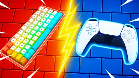 PRO KEYBOARD VS PS5 RED VS BLUE 🔴🔵