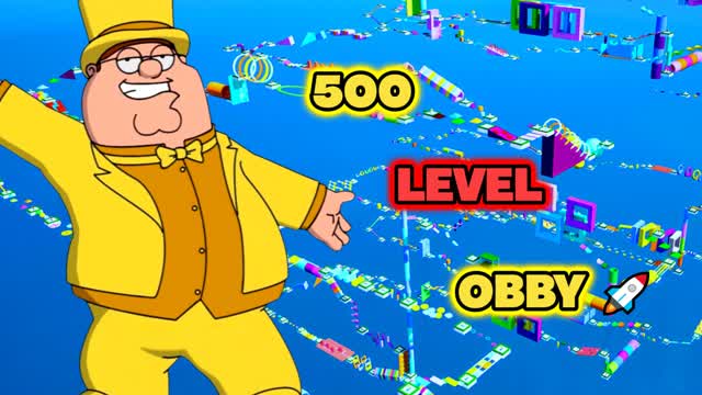 500 LEVEL OBBY PARKOUR 🚀