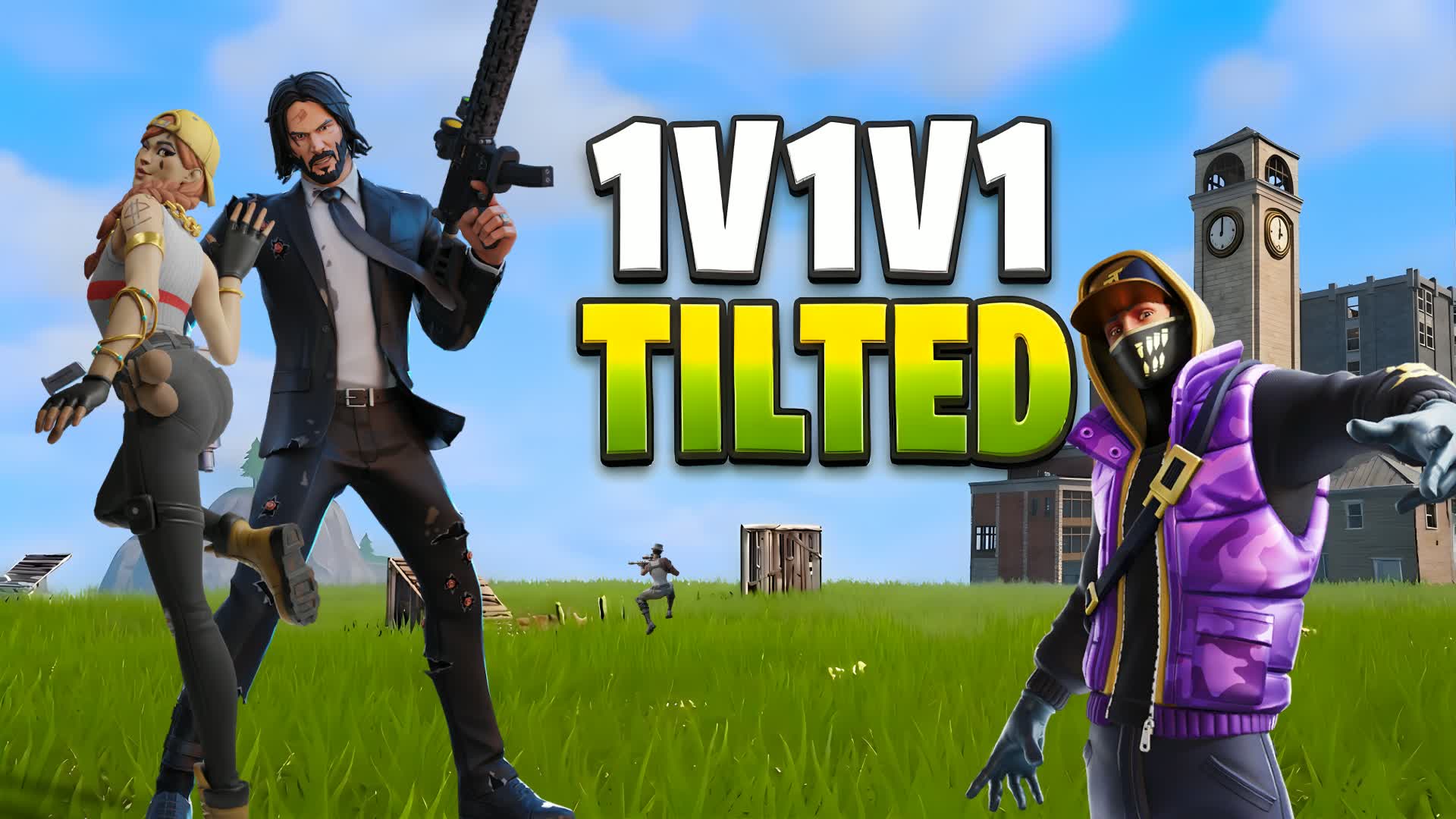 1v1v1 SKIN TILTED