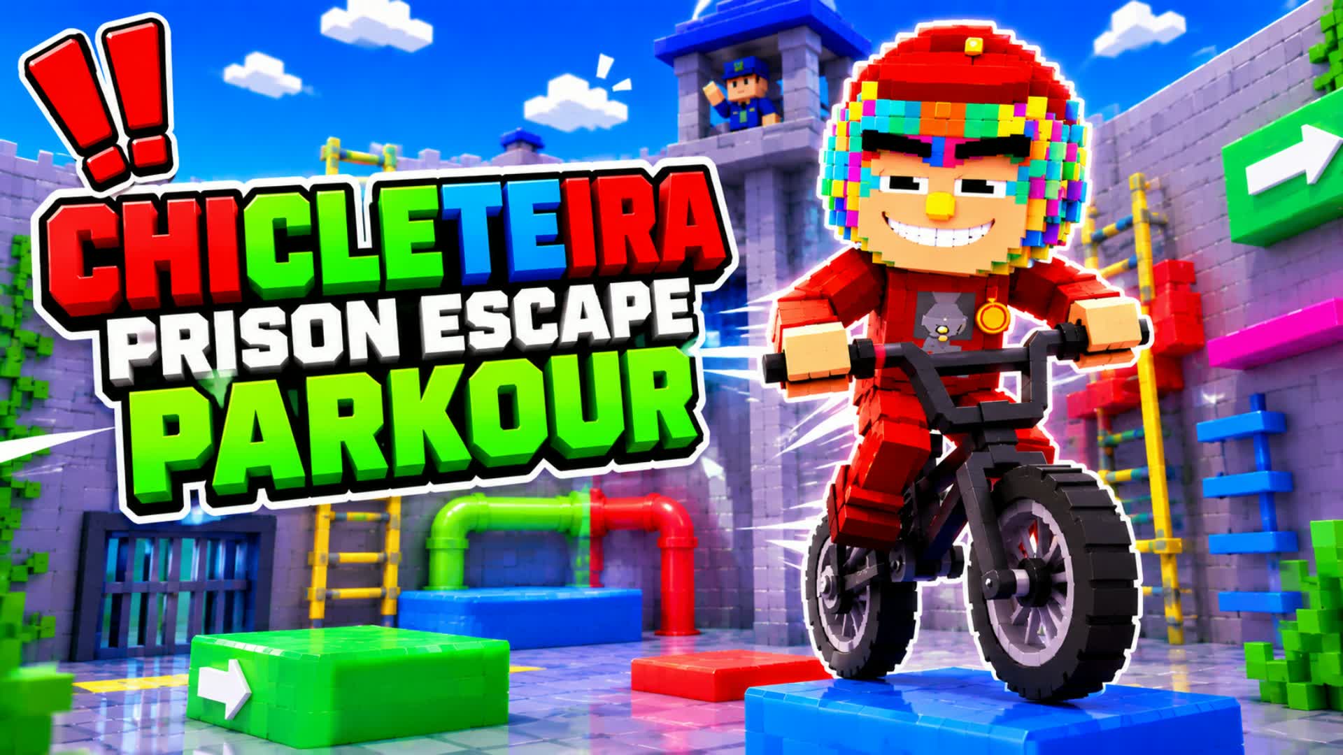 CHICLETEIRA PRISON RUN! (PARKOUR)