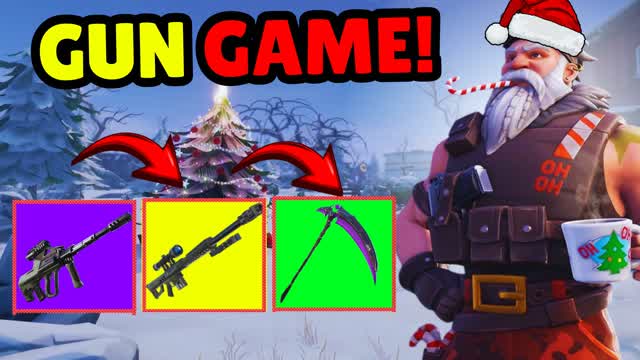 🎄CHRISTMAS GUN GAME🎄