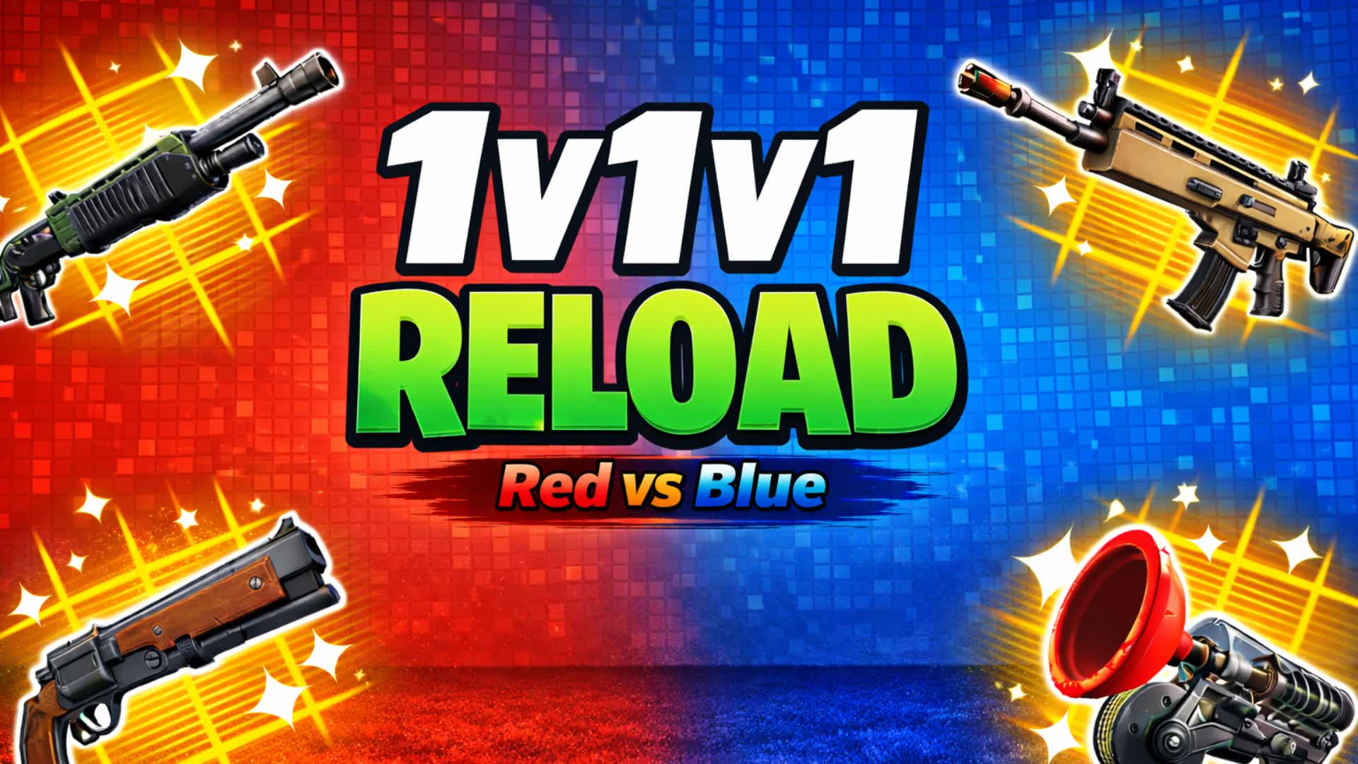 [📊] Red Vs Blue 1V1V1 Reload (Fortnite) | Game Database & Information - fortnite