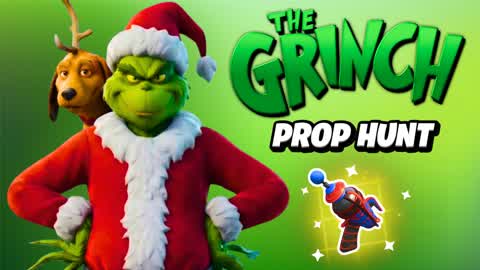 The Grinch Cave Prop Hunt 🎄